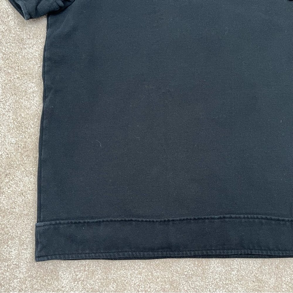 Lacoste Live Shirt Adult XXL Black Fleece Lined Polo Casual Preppy Unisex - Picture 6 of 15